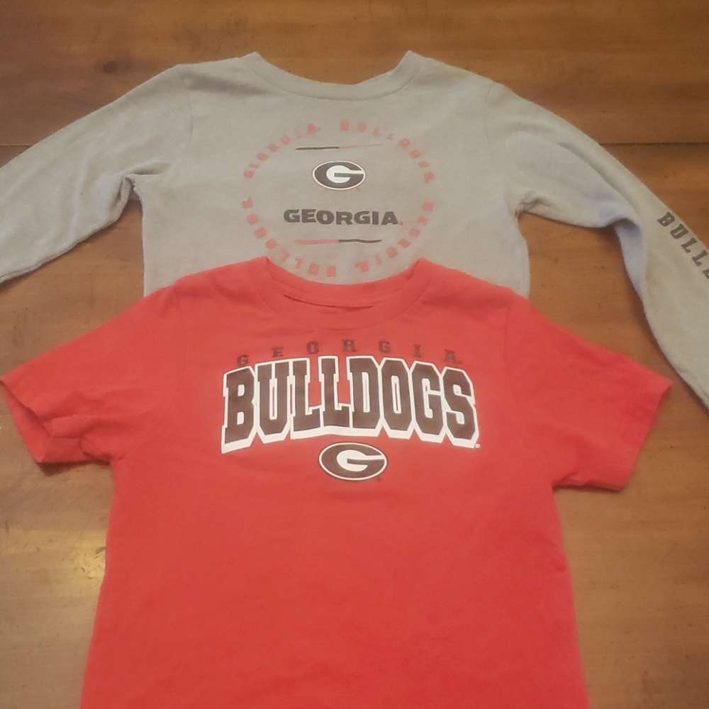 Toddler Georgia bulldog shirts